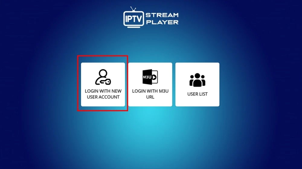 IPTV Stream Player Login Setup