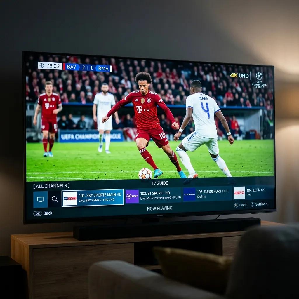 Testing IPTV Server Stability with Live Sports